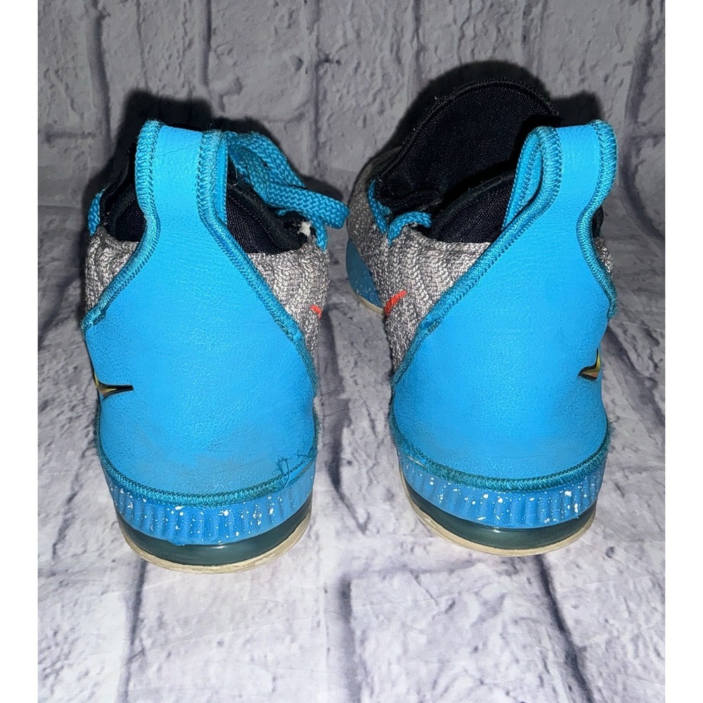 Nike Lebron XVI 16 GS South Beach Light Bone Tour Yellow AQ2465-076‎ Size 6.5Y - Picture 2 of 10